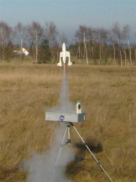 Start von Spaceship One