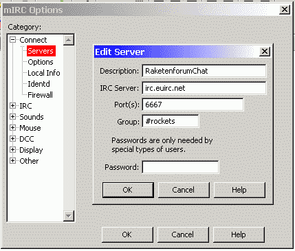 mIRC-Screenshot